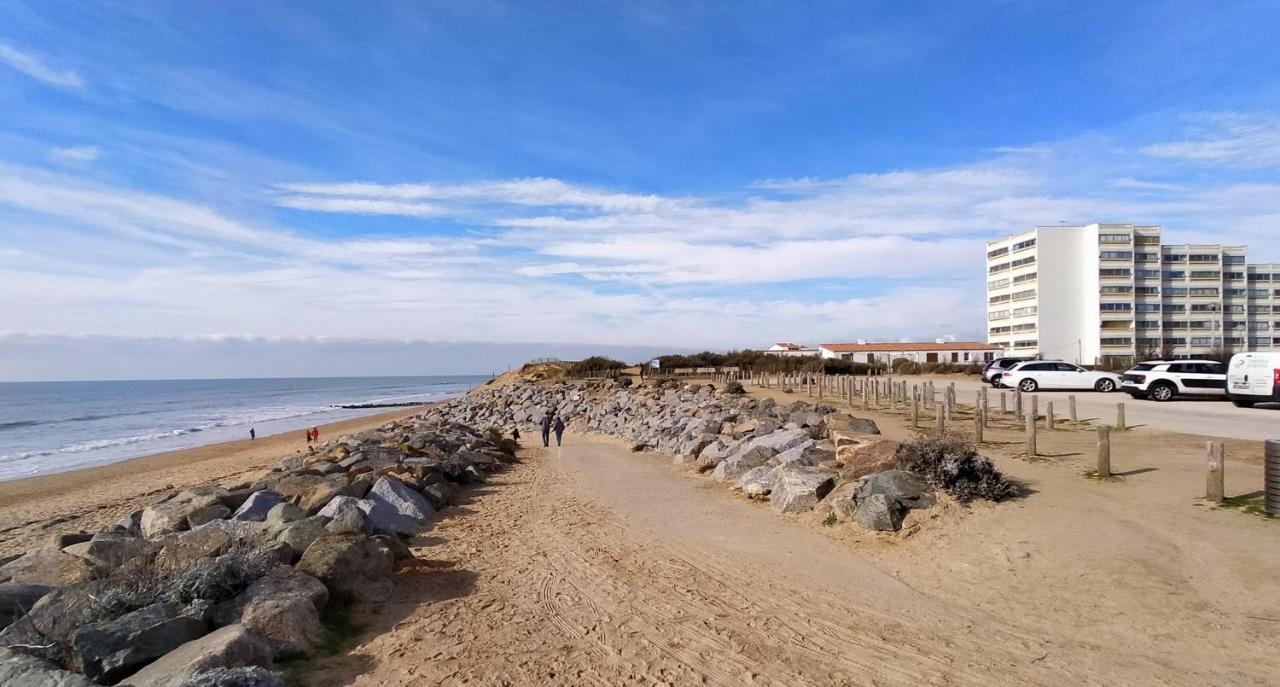 Appart Bord De Mer, 6 Places, Plage, Dune, Parking Gratuit, Rez De Chaussee Saint-Hilaire-de-Riez Exterior foto