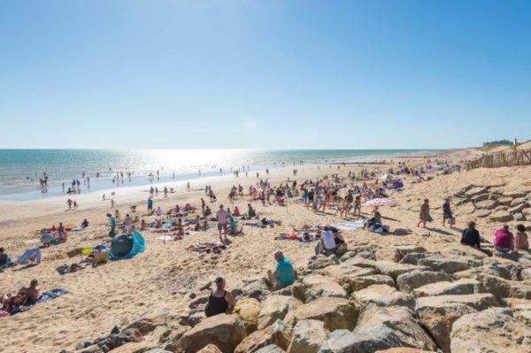 Appart Bord De Mer, 6 Places, Plage, Dune, Parking Gratuit, Rez De Chaussee Saint-Hilaire-de-Riez Exterior foto